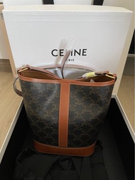 Celine Triomphe Small Bucket 水桶包 98%新 有單有盒