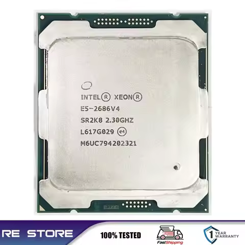 Intel Xeon E5 2686 V4 2686V4 2.3GHz 18-Cores LGA 2011-3 cpu processor