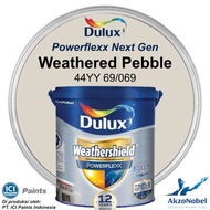 DULUX WEATHERSHIELD POWERFLEXX 20 LT - WEATHERED PEBBLE 44YY 69/069