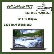 Dell Latitude 7420 14” FHD Intel Core i7-11th Gen 32GB RAM 256/512GB SSD  Win 11Pro MS office 2021[R
