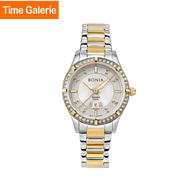 Bonia Elegance BNB10775-2117S Gold/ Silver Stainless Steel Strap Women Watch