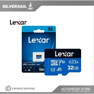 Lexar 633x microSDHC 32GB 64GB High-Performance micro SD (LMS0633032G-BNNNG) (LMS0633064G-BNNNG) mic