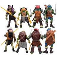 โปรโมชั่นสุดฮอต 2014 Movie Edition 4 นินจาของเล่นเต่าทอง TMNT ที่สามารถเคลื่อนย้ายตุ๊กตารุ่นมือ