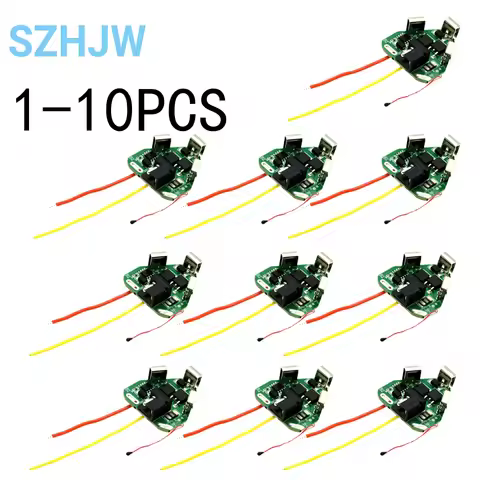 1-10PCS 3S 12.6V 6A DC Bms Electric Tool Hand Lithium Drill Power Li-ion 18650 Battery Protection Bo