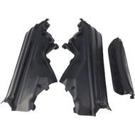 MUNIK Engine Compartment Partition Panel Compatible with BMW X5 X6 3.0si 4.8i M xDrive35i xDrive40i 