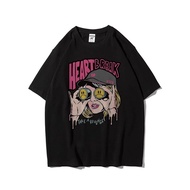 KAOS DISTRO HEART BREAK / KAOS DISTRO WANITA OVERSIZE / BISA COD