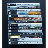 (Used) PSP Playstation Portable Games Lot Original