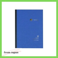 Nakabayashi YU-SARI [YU-SARI] Notebook for Fountain Pen A5/Squared 5mm Grid NYN-A501-SB Blue
