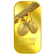 JB9 Puregold 1g King of Fruits Durian Gold Bar l 999.9 Pure Gold