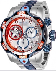 ▦卐 Marvel Limited Iron Man Red INVICTA Inver It Is The Same European And American Large Quartz Men's Watch