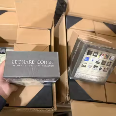 Ballad Leonard Cohen Music CD The Complete Studio Albums Collection Hallelujah 15pcs Music Record Co