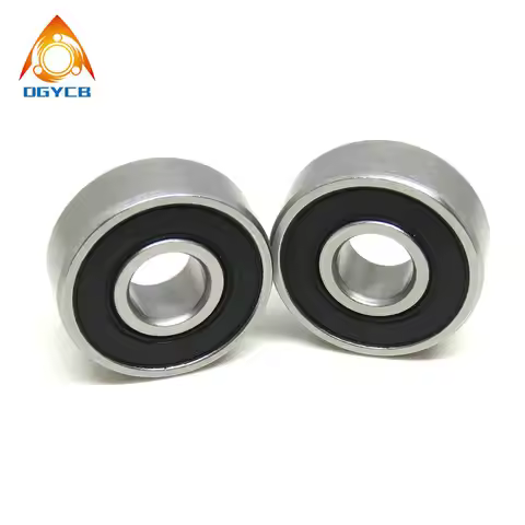 10pcs 6x17x6 S606RS Stainless Steel Bearing S606 RS 2RS Miniature Ball Bearing 6*17*6