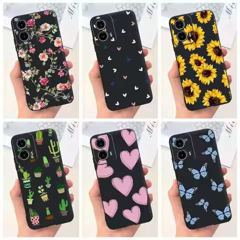Cute Pattern Phone Case For Motorola Moto G24 G34 4G 5G Soft Silicon Protective Cover For MOTO G24 G