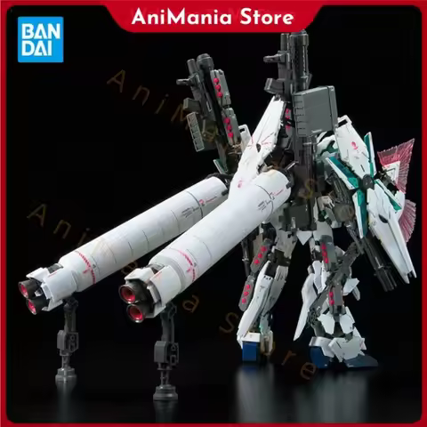 BANDAI RG RX-0 Full Armor Unicorn Gundam Action Figures Mobile Suit Gundam Build Divers Re RISE Anim