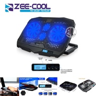 Official Zee-Cool ZC-77 Gaming Laptop Cooler Adjustable Speed  USB Ports 2 Cooling Fan Laptop Coolin