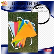 Colorful Triangle Flag | Party flag | Birthday decorations | Birthday flag
