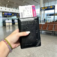 [Travel Goods] Multifunctional Passport Holder Bag Document Storage Bag Ticket Holder Wallet Anti-th