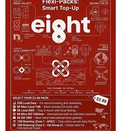 Eight Telecom $3.88 Add-Ons: Extra Data, Talktime, SMS, IDD, or Roaming – Valid Till Plan Expiry
