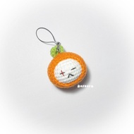 Tangerine yoongi crochet keychain | Agustd keychain | Bts suga keychain | Handmade keychain | Ideas 