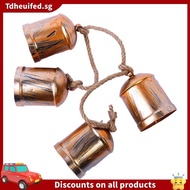 [In Stock]Hanging Cow Bell Retro Christmas Cow Bell Bronze Iron