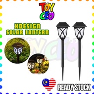 🧸ToyCEO🧸 Lampu Solar LED IP65 Lantern X Outdoor Pathway Lighting Solar Light Walkway Garden Light Ou
