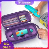 【MYHOMEVER】 Portable Travel Case for 3Doodler Start+ Essentials 3D Pen Set with Mesh Pocket Handheld