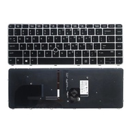 US Keyboard for Laptop HP EliteBook 840 848 Gz 745 Gch HSTNN-I33C-h Mla1