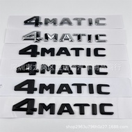 Suitable for Mercedes-Benz Modified 4MATIC Car Logo Car Trunk Decoration 4MATIC Four-wheel Drive Tai