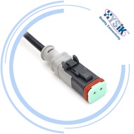 DT06-4S deutsch Dechi Connector 4-Core Pre-Casting Molding Waterproof Connector