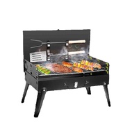 Alat Panggang Portable BBQ Barbeque Anti Lengket Alat Panggangan Arang Grill Stove Foldable Bakaran