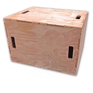 Can Ancient Road Three-in-One Wooden Jumping Box Training Jumping Box Jumping Stool Integrated Physi