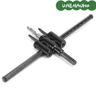 UAENAUH0 Adjustable Hole Saw, 1-3/16 to 7-7/8 Inch Aircraft Type Twist Bit Circle Cutter Drill Bit, 