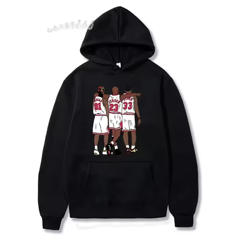 Hoodies Jordan Men's and Women's Fashion Trend Sports Shirt Harajuku Leisure New Long Sleeved Pullov