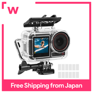 Okfun Ốp vỏ chống thấm nước vỏ bảo vệ lặn DJI Action 5 Pro/action4/action3 lặn dưới nước vỏ bảo vệ k