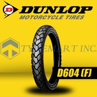 ◎﹊Dunlop Tires D604 100/80-17 52P Tubeless Dual Action Motorcycle Tire