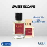 DUCH PERFUME . MFK BACCARAT - SWEET ESCAPE .  unisex perfume . for man and women