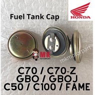 (1BJ) Fuel Tank Cap Honda C70 / C70z / GBO / GBOJ / C50 / C100 / Fame GB6 Tudung Tangki Minyak