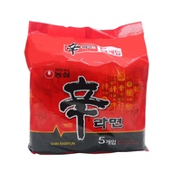 【農心】辛拉麵境內版600g(120g*5入)x4袋/組