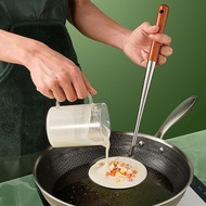 304 Stainless steel non-stick rice cake mold, spoon, oil cake mold, frying spoon, shrimp cake, potat