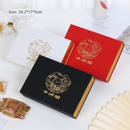 月饼盒 doorgift klasik Stok 10 juta tael hot stamping 6 keping kotak kek bulan Xue Mei Niang kotak kek 