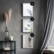 Lavender Minimalist Wall Art Frame Poster Deco Print - 21x30 cm (A4), 30x40 cm (A3)