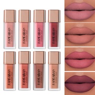 8 Colors Quick-Drying Lip Gloss Lip Gloss Non-Stick Cup Non-Fade Matte Mud Lipstick Matte Lip