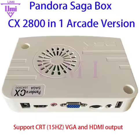 2025 Pandora Saga Box CX 2800 in 1 Arcade Version Joystick Game Console Cabinet Machine Multi HDMI V