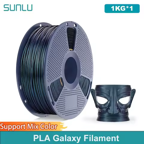 SUNLU 1KG PLA Galaxy Filament 1.75mm 1KG Galaxy Texture Filament Fit Most FDM Printer