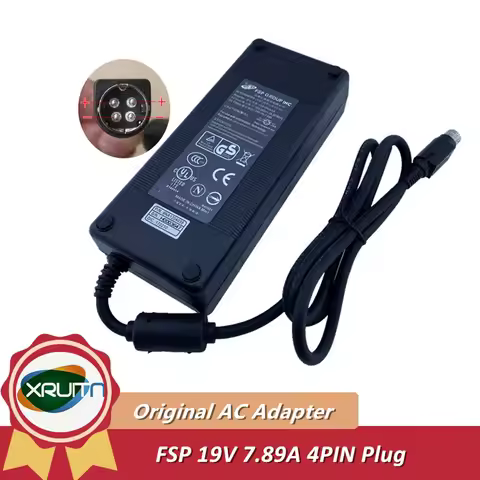 Genuine FSP FSP150-AAA FSP150-ABBN1 FSP150-ABBN2 FSP150-AHA AC DC Adapter Charger 19V 7.89A 150W For