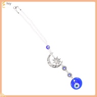 Evil Eye Charm Hanging Evil Eye Ornament Rear View Mirror Pendant Evil Eye Car Accessory  huyisheng