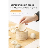 Wooden Round Dumpling Roller Household Pressed Dumpling Skin Dumpling Dumpling Mold Dumpling Pressed