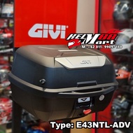 Box Motor GIVI E43 ADV Mulebox Advance Top Box GIVI E43NTL-ADV Box Touring