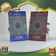 Hufaz A5 3 Juz Memorizing Quran, Easy Memorizing Koran, random Color Al-Hufaz Juz 28 29 30