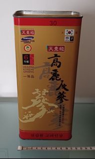 全新大韓民國天壹級高麗人蔘 30支(300g)